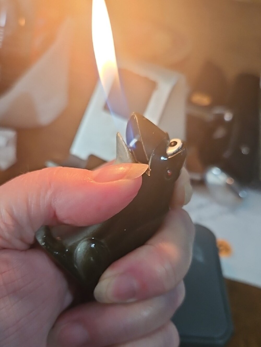 Frog Lighter - Picture 4 of 6